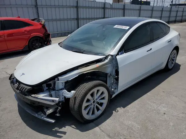 5YJ3E1EA2NF374222 2022 TESLA MODEL 3 - Image 1