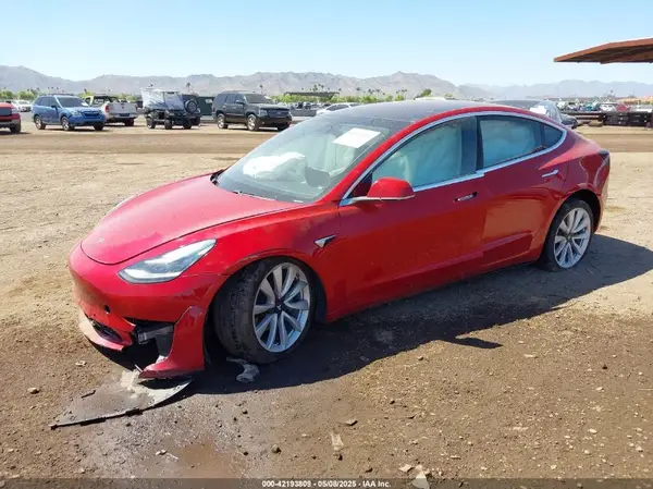 5YJ3E1EA3JF163654 2018 TESLA MODEL 3 - Image 2