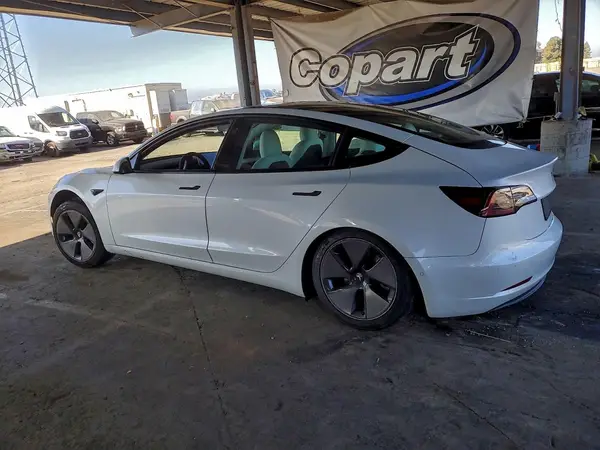 5YJ3E1EA3MF000667 2021 TESLA MODEL 3 - Image 2