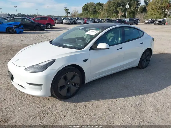 5YJ3E1EA3MF009630 2021 TESLA MODEL 3 - Image 2