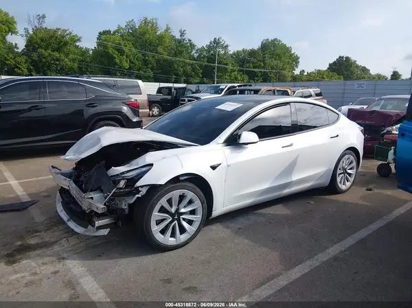 5YJ3E1EA3MF046614 2021 TESLA MODEL 3 - Image 2