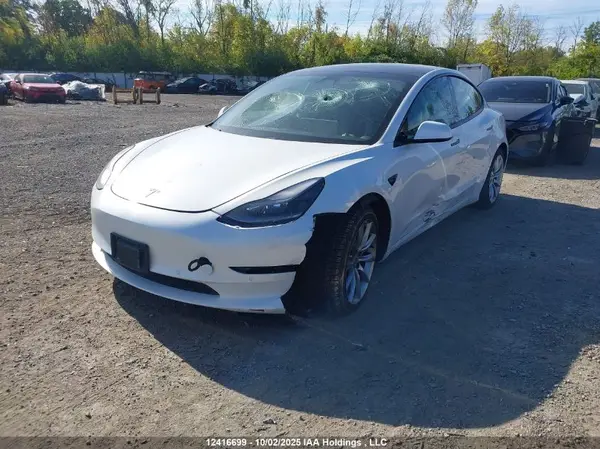 5YJ3E1EA3MF058780 2021 TESLA MODEL 3 - Image 2