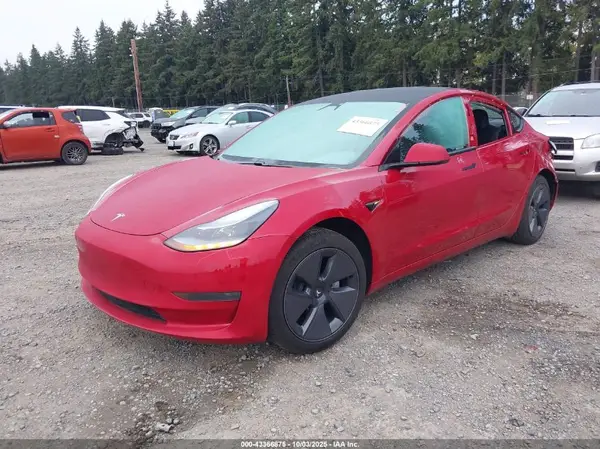 5YJ3E1EA3MF085204 2021 TESLA MODEL 3 - Image 2
