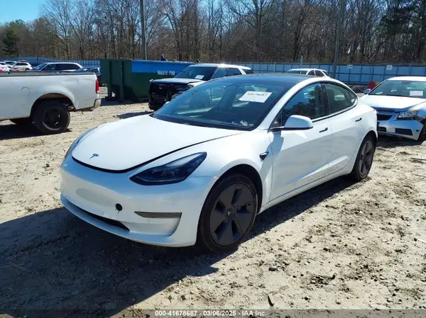 5YJ3E1EA3MF088667 2021 TESLA MODEL 3 - Image 2