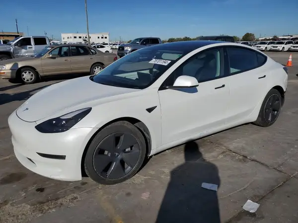 5YJ3E1EA3MF090113 2021 TESLA MODEL 3 - Image 1
