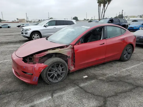 5YJ3E1EA3MF907404 2021 TESLA MODEL 3 - Image 1