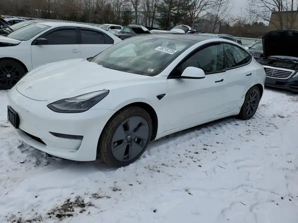 5YJ3E1EA3MF923487 2021 TESLA MODEL 3 - Image 1