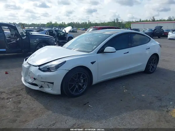 5YJ3E1EA3MF978327 2021 TESLA MODEL 3 - Image 2