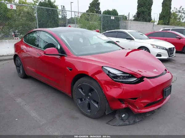 5YJ3E1EA3NF131986 2022 TESLA MODEL 3 - Image 1