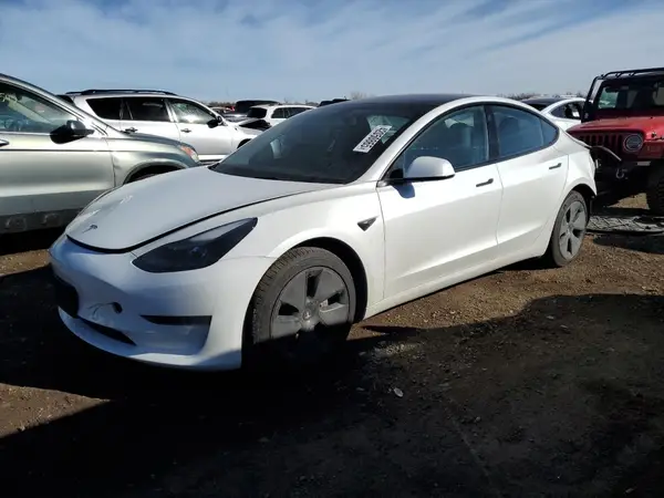 5YJ3E1EA3NF154863 2022 TESLA MODEL 3 - Image 1