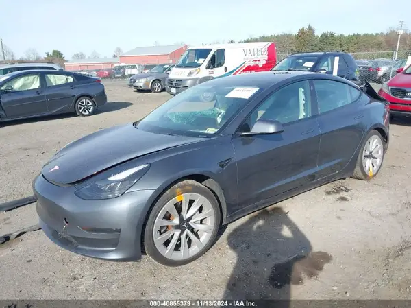 5YJ3E1EA3NF186373 2022 TESLA MODEL 3 - Image 2