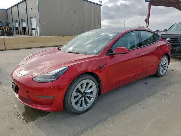 5YJ3E1EA3NF189550 2022 TESLA MODEL 3 - Image 1