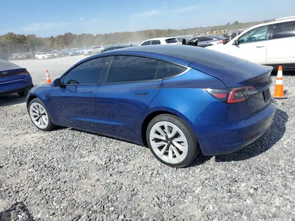 5YJ3E1EA3NF192156 2022 TESLA MODEL 3 - Image 2