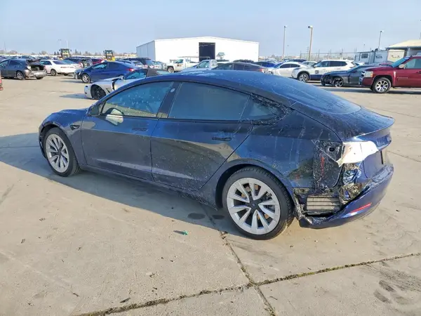 5YJ3E1EA3NF199771 2022 TESLA MODEL 3 - Image 2