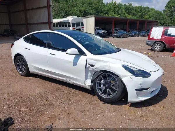 5YJ3E1EA3NF207836 2022 TESLA MODEL 3 - Image 1