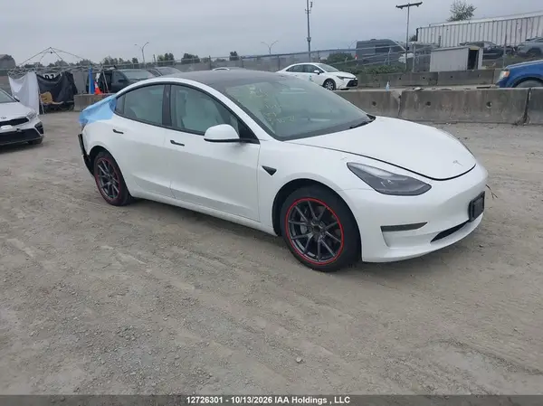 5YJ3E1EA3NF233658 2022 TESLA MODEL 3 - Image 1