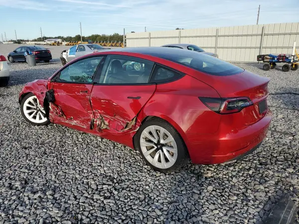 5YJ3E1EA3NF286053 2022 TESLA MODEL 3 - Image 2