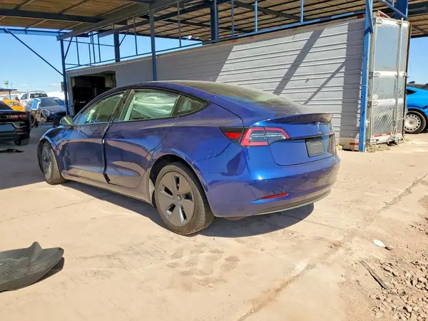 5YJ3E1EA3NF290118 2022 TESLA MODEL 3 - Image 2