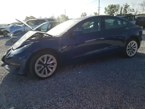 5YJ3E1EA3NF296629 2022 TESLA MODEL 3 - Image 1