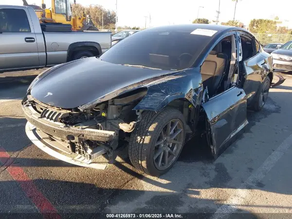 5YJ3E1EA3NF320248 2022 TESLA MODEL 3 - Image 2