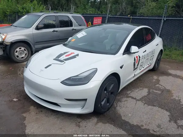 5YJ3E1EA3NF326762 2022 TESLA MODEL 3 - Image 2