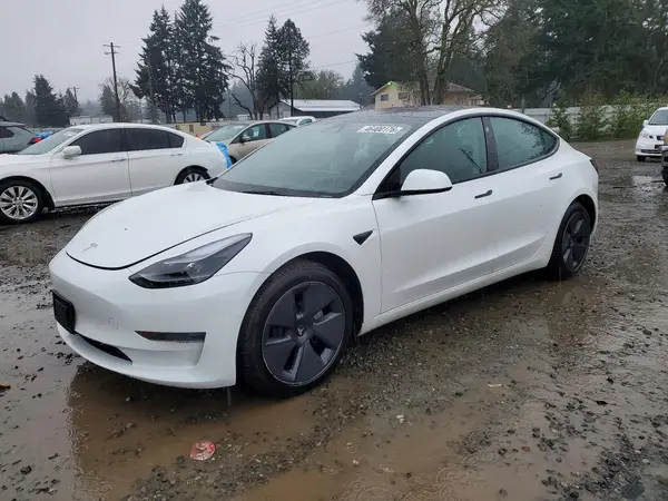 5YJ3E1EA3NF359826 2022 TESLA MODEL 3 - Image 1