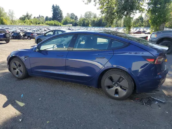 5YJ3E1EA3NF368591 2022 TESLA MODEL 3 - Image 2