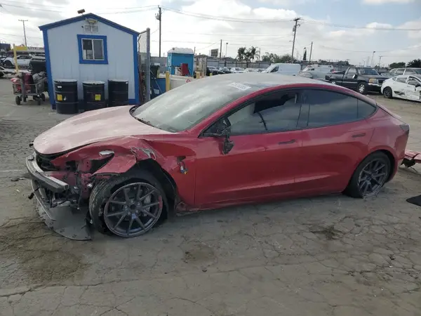 5YJ3E1EA3NF374360 2022 TESLA MODEL 3 - Image 1