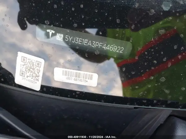 5YJ3E1EA3PF446922 2023 TESLA MODEL 3 - Image 8