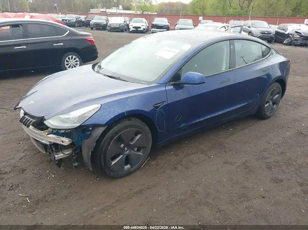 5YJ3E1EA3PF643377 2023 TESLA MODEL 3 - Image 2