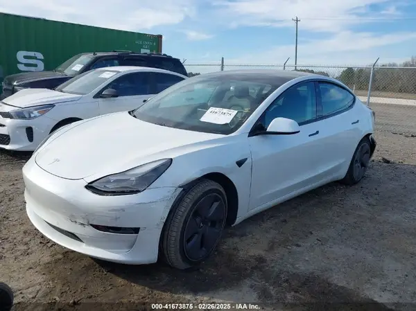 5YJ3E1EA4MF016604 2021 TESLA MODEL 3 - Image 2