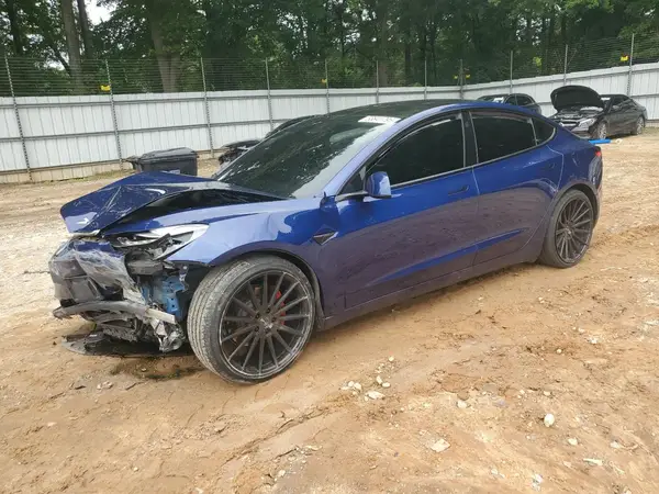 5YJ3E1EA4MF043012 2021 TESLA MODEL 3 - Image 1