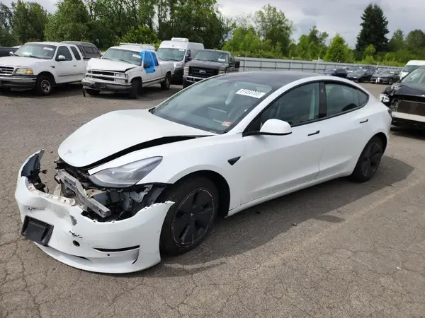 5YJ3E1EA4MF854809 2021 TESLA MODEL 3 - Image 1
