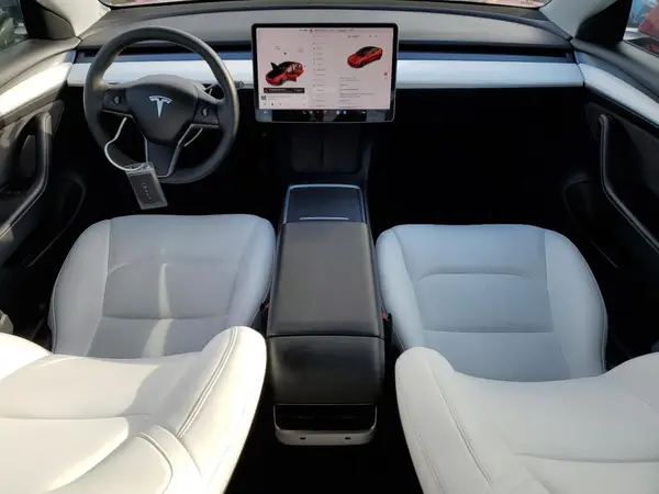 5YJ3E1EA4MF973184 2021 TESLA MODEL 3 - Image 8