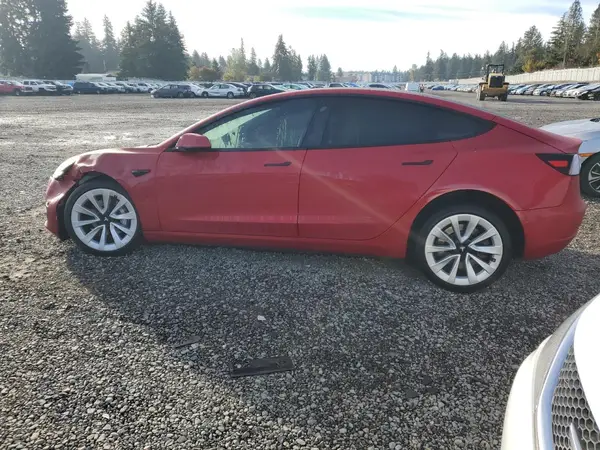 5YJ3E1EA4NF185832 2022 TESLA MODEL 3 - Image 2
