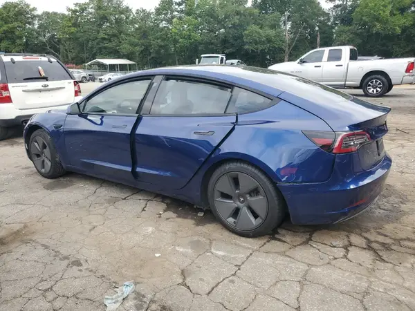 5YJ3E1EA4NF250677 2022 TESLA MODEL 3 - Image 2