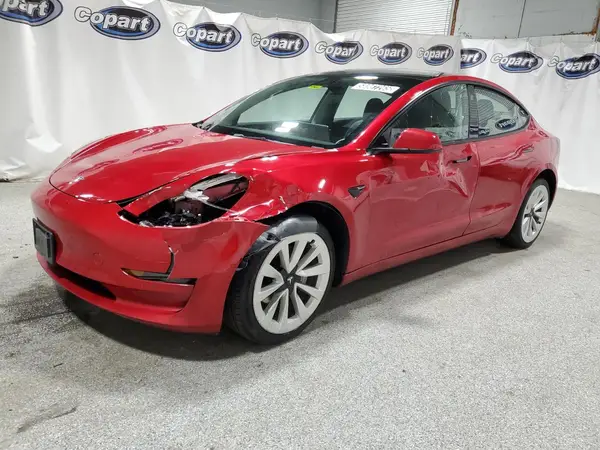 5YJ3E1EA4NF287440 2022 TESLA MODEL 3 - Image 1