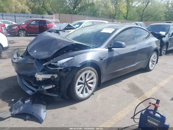 5YJ3E1EA4NF296848 2022 TESLA MODEL 3 - Image 2