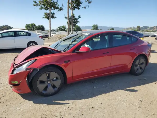 5YJ3E1EA4NF345529 2022 TESLA MODEL 3 - Image 1