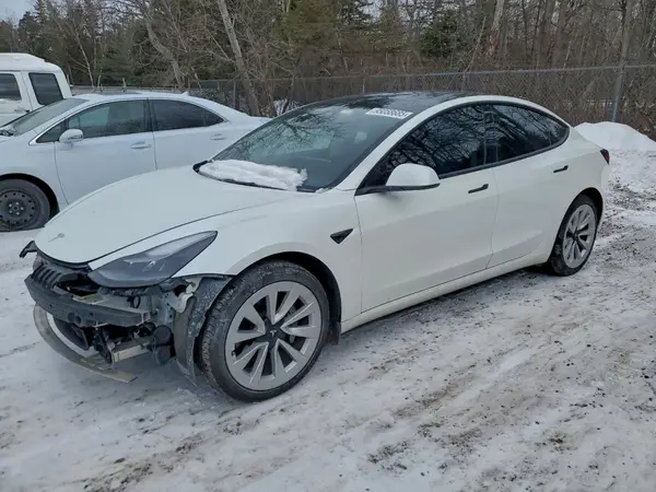 5YJ3E1EA4NF356336 2022 TESLA MODEL 3 - Image 1
