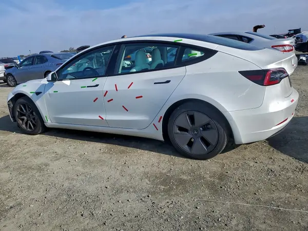 5YJ3E1EA4NF362363 2022 TESLA MODEL 3 - Image 2
