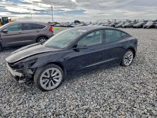 5YJ3E1EA4NF371743 2022 TESLA MODEL 3