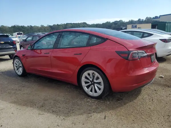 5YJ3E1EA4NF371872 2022 TESLA MODEL 3 - Image 2