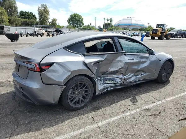 2025 TESLA MODEL 3 COPART lot 70021045 auction photo 3