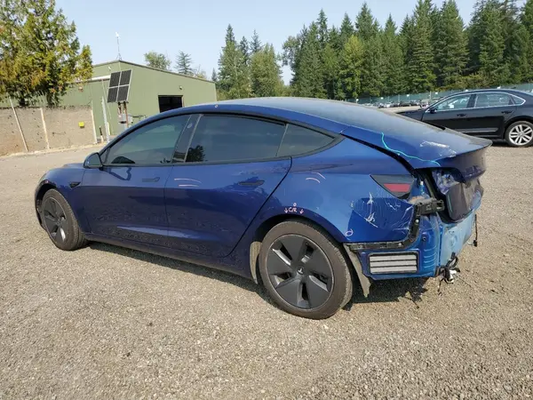 5YJ3E1EA5MF013596 2021 TESLA MODEL 3 - Image 2