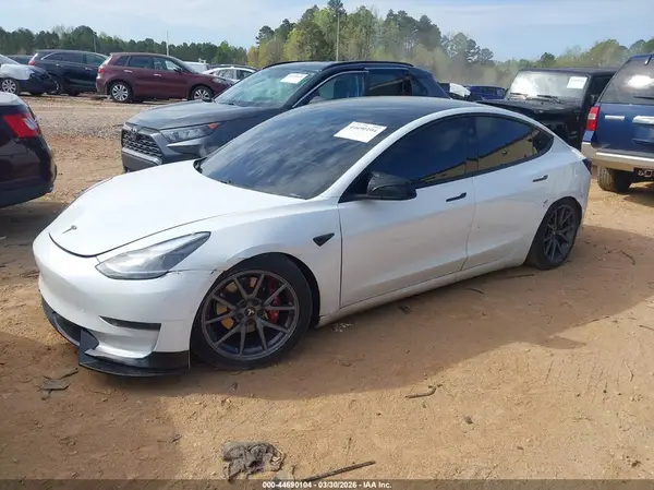 5YJ3E1EA5MF017437 2021 TESLA MODEL 3 - Image 2