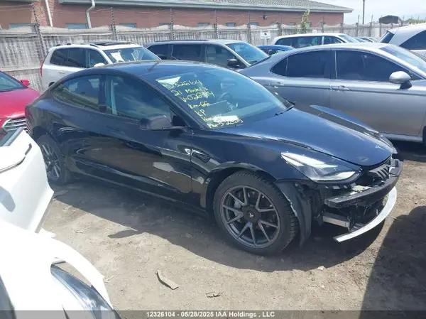5YJ3E1EA5MF026994 2021 TESLA MODEL 3 - Image 1