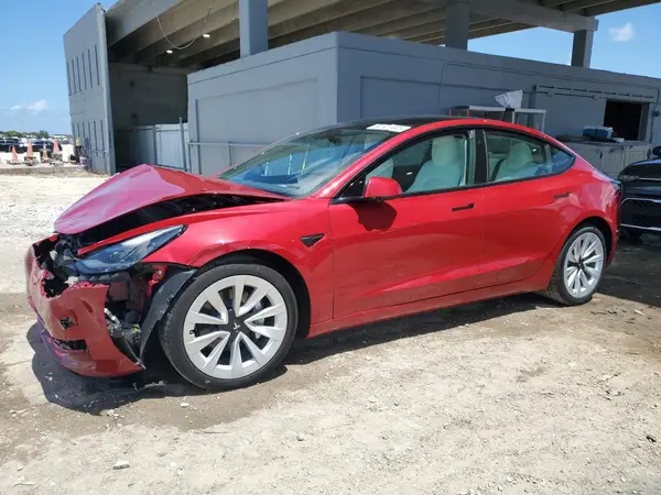 5YJ3E1EA5MF032388 2021 TESLA MODEL 3 - Image 1