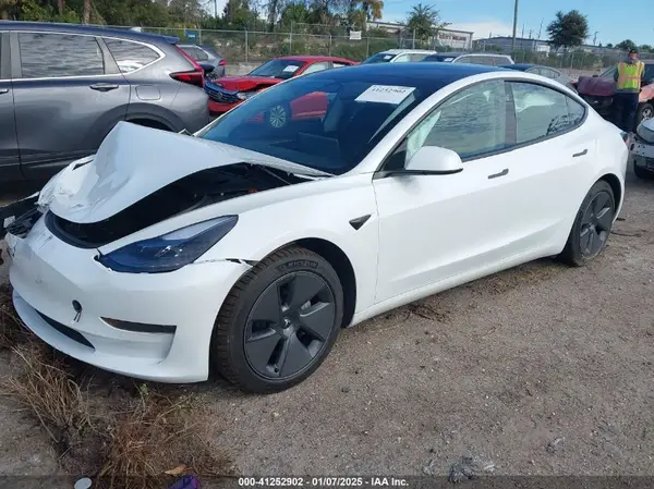 5YJ3E1EA5MF086418 2021 TESLA MODEL 3 - Image 2
