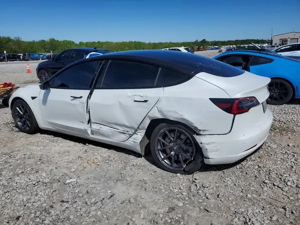 5YJ3E1EA5MF838327 2021 TESLA MODEL 3 - Image 2